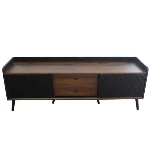 Particleboard TV Cabinet - Black - 5