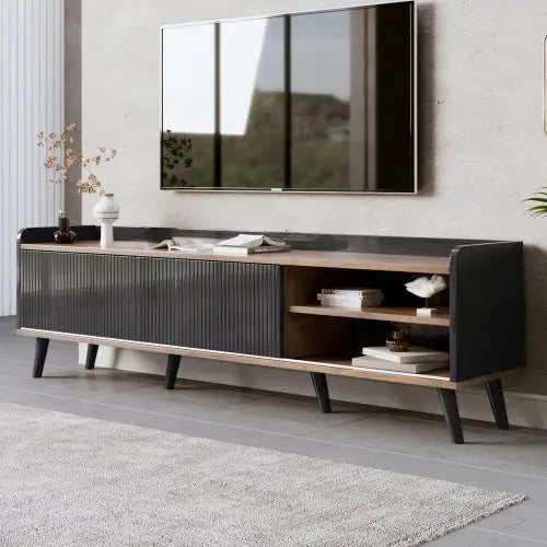 Particleboard TV Cabinet - Black - 5