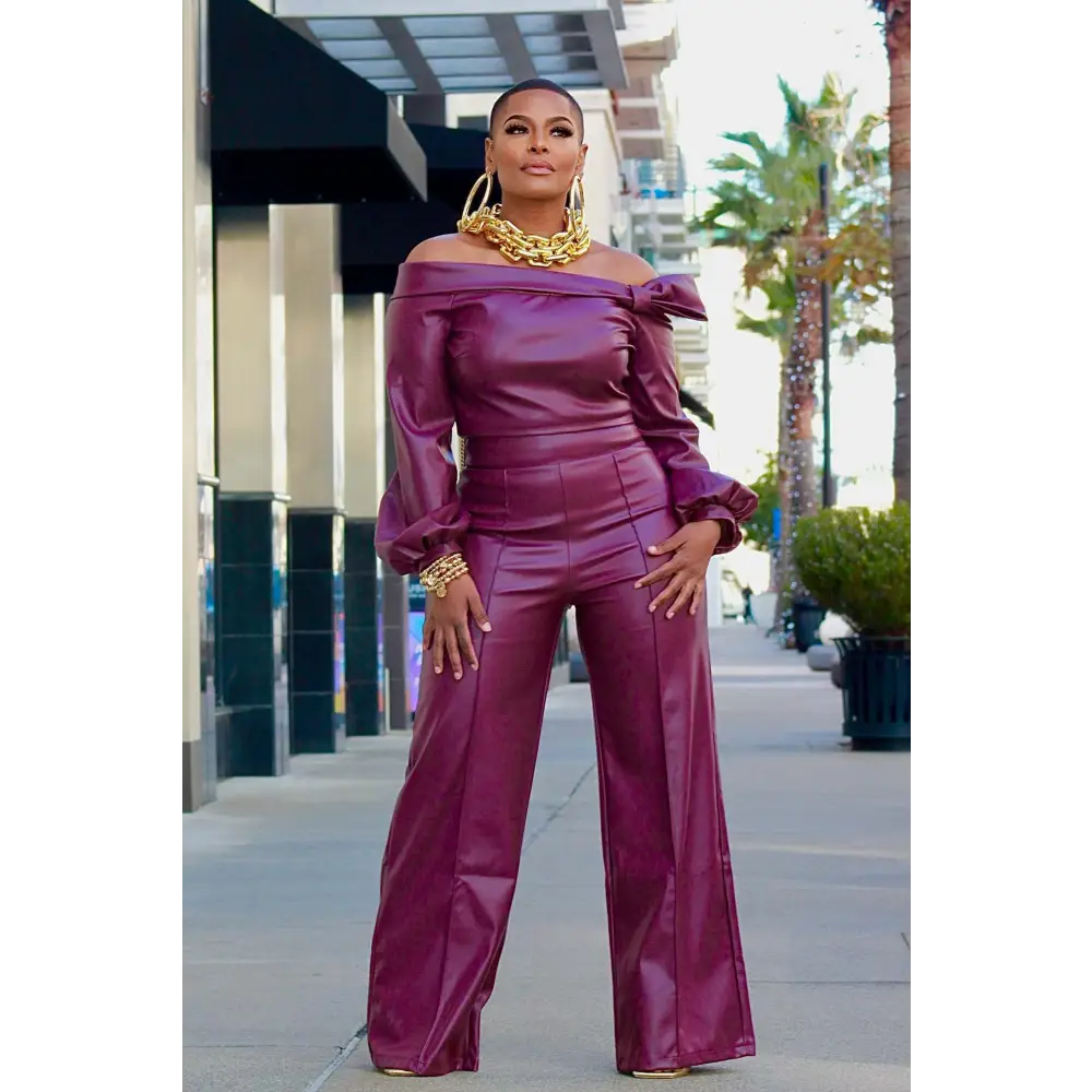 Personality Fashion Leather Suit Women Beyond Trends Hub
