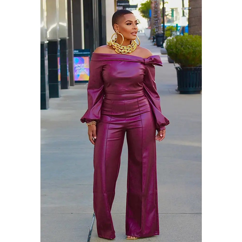 Personality Fashion Leather Suit Women Beyond Trends Hub