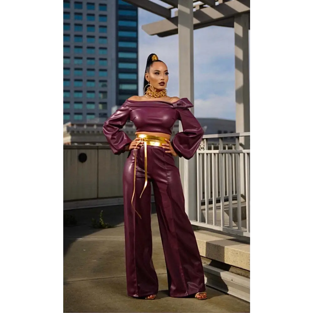 Personality Fashion Leather Suit Women Beyond Trends Hub