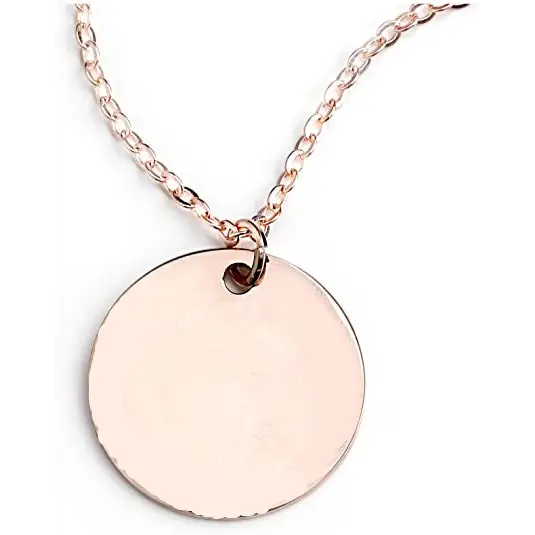 Personalized Pet Photo Disc Necklace Ladies Kitten Name Pendant Necklace Custom Animal Stainless Steel Necklace Jewelry Beyond Trends Hub