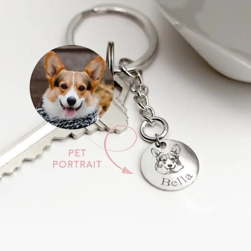 Personalized Pet Photo Disc Necklace Ladies Kitten Name Pendant Necklace Custom Animal Stainless Steel Necklace Jewelry Beyond Trends Hub