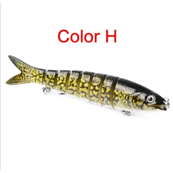 Pike Fishing Lures Artificial Multi Jointed Sections Hard Bait Trolling Pike Carp Fishing Tools Beyond Trends Hub