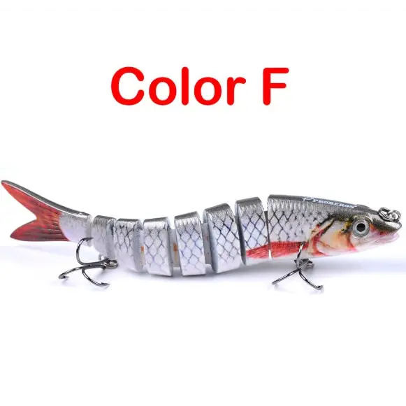 Pike Fishing Lures Artificial Multi Jointed Sections Hard Bait Trolling Pike Carp Fishing Tools Beyond Trends Hub