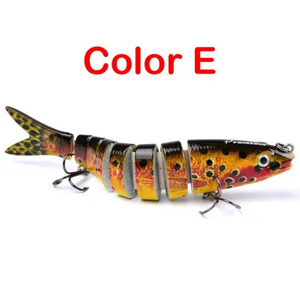 Pike Fishing Lures Artificial Multi Jointed Sections Hard Bait Trolling Pike Carp Fishing Tools Beyond Trends Hub