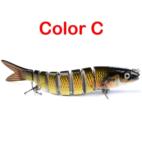 Pike Fishing Lures Artificial Multi Jointed Sections Hard Bait Trolling Pike Carp Fishing Tools Beyond Trends Hub