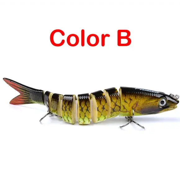 Pike Fishing Lures Artificial Multi Jointed Sections Hard Bait Trolling Pike Carp Fishing Tools Beyond Trends Hub
