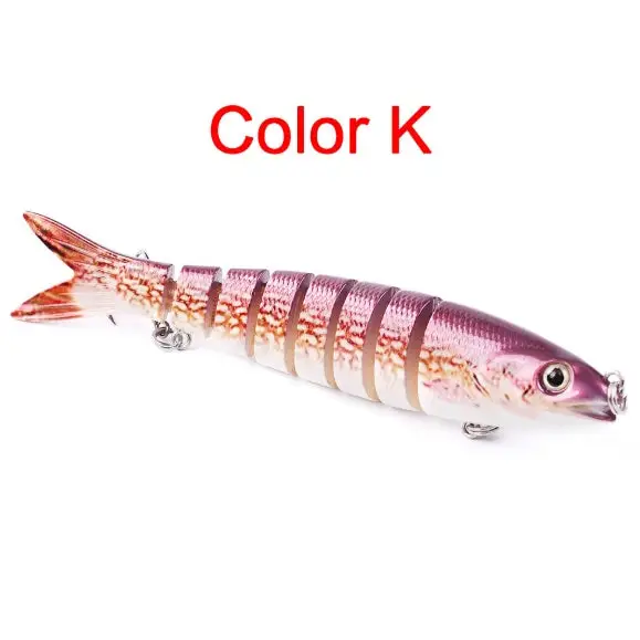 Pike Fishing Lures Artificial Multi Jointed Sections Hard Bait Trolling Pike Carp Fishing Tools Beyond Trends Hub