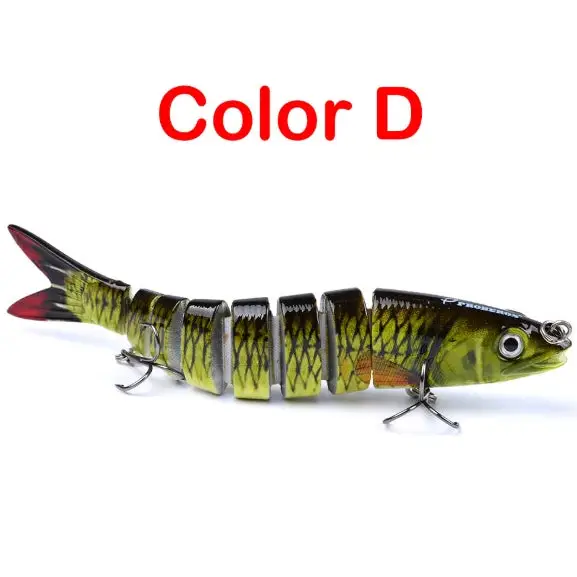 Pike Fishing Lures Artificial Multi Jointed Sections Hard Bait Trolling Pike Carp Fishing Tools Beyond Trends Hub