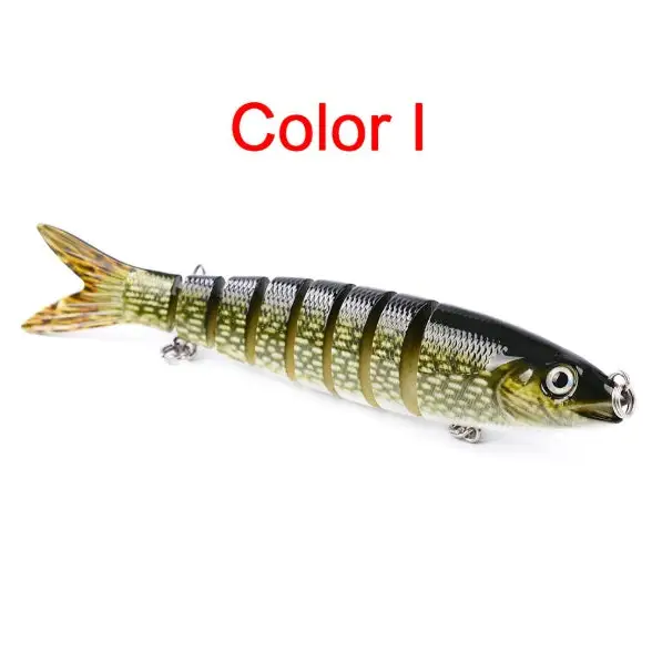 Pike Fishing Lures Artificial Multi Jointed Sections Hard Bait Trolling Pike Carp Fishing Tools Beyond Trends Hub