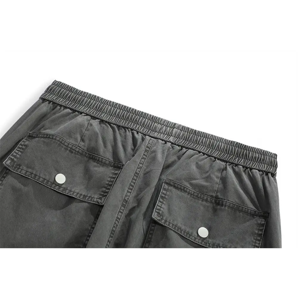 Pleated Paratrooper Casual Trousers For Men