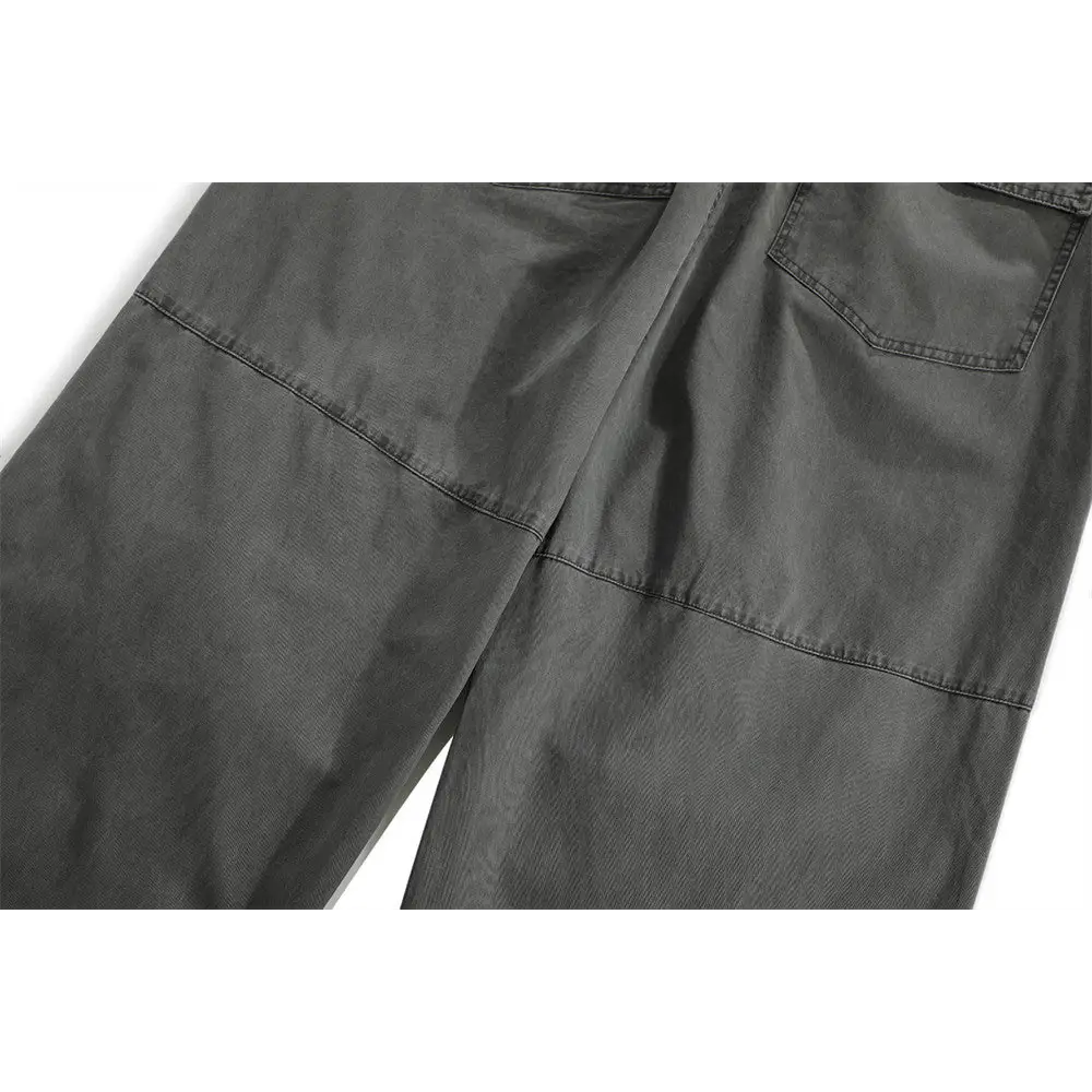 Pleated Paratrooper Casual Trousers For Men
