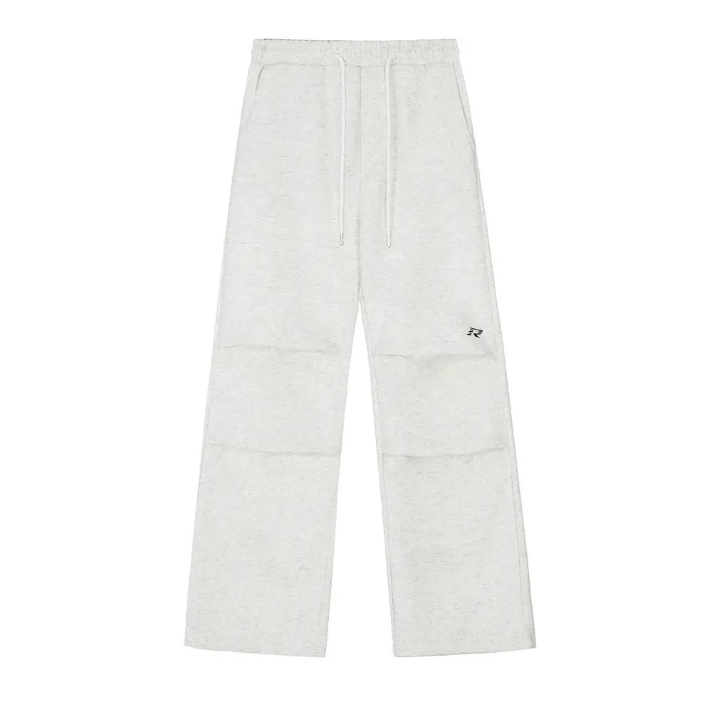 Pleated Paratrooper Casual Trousers For Men - Light Gray / S