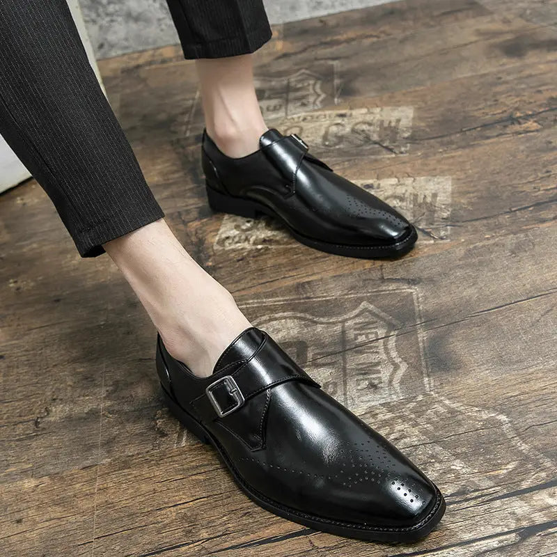 Plus Size Autumn Leisure Men's Breathable Leather Shoes Beyond Trends Hub