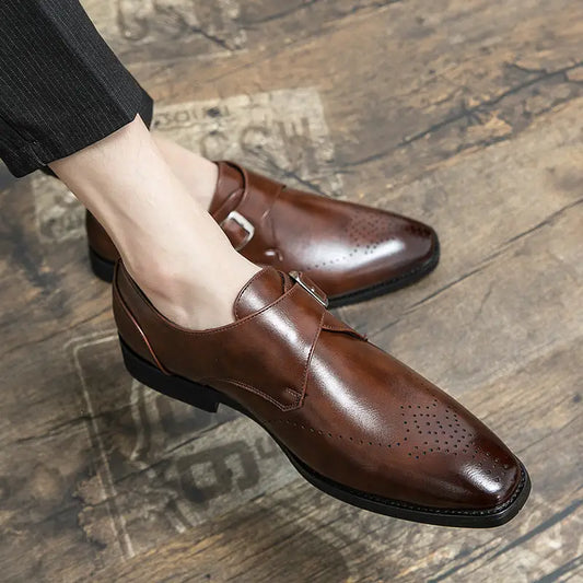 Plus Size Autumn Leisure Men's Breathable Leather Shoes Beyond Trends Hub