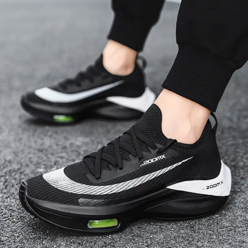 Plus Size Outdoor Sports Running Shoes Men’s Summer - T2000 Black / 36