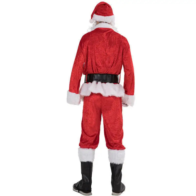 Plus Size Santa Claus Costume For Adults Men Women Christmas Carnival Cosplay Red Plus Size Suit Fancy Costumes Beyond Trends Hub