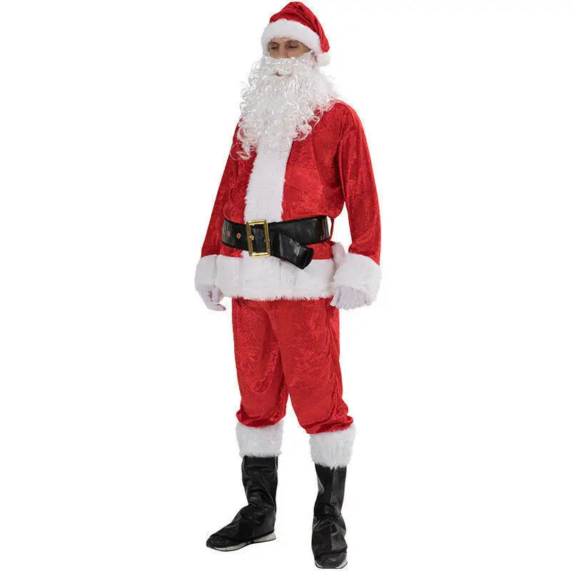 Plus Size Santa Claus Costume For Adults Men Women Christmas Carnival Cosplay Red Plus Size Suit Fancy Costumes Beyond Trends Hub