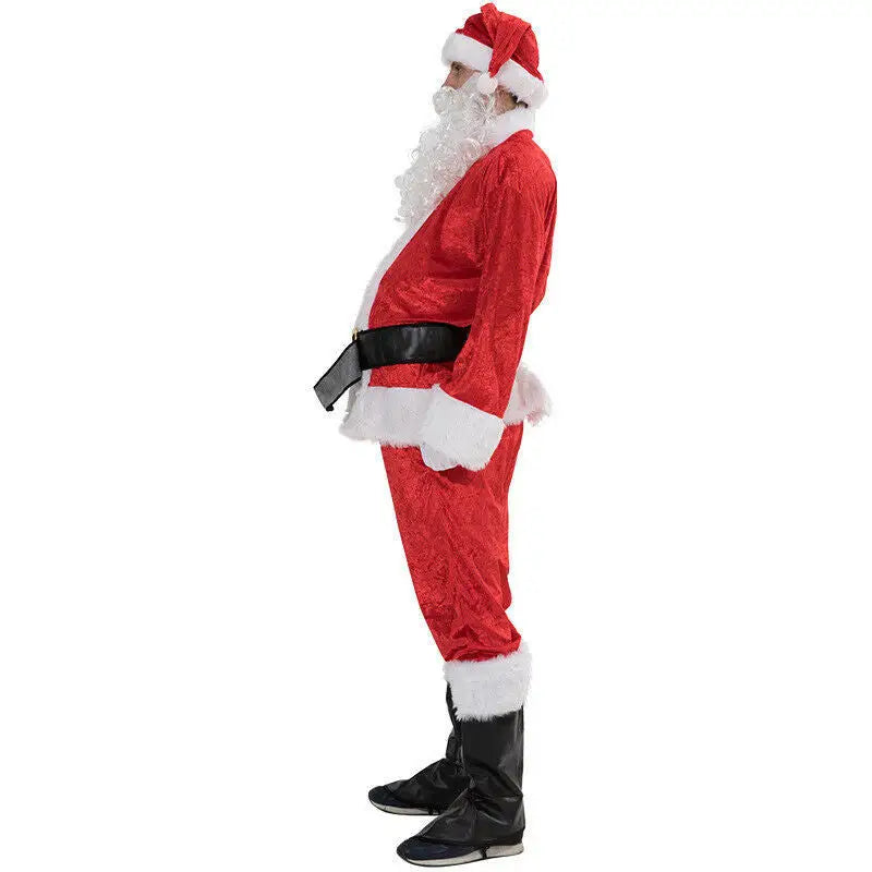 Plus Size Santa Claus Costume For Adults Men Women Christmas Carnival Cosplay Red Plus Size Suit Fancy Costumes Beyond Trends Hub
