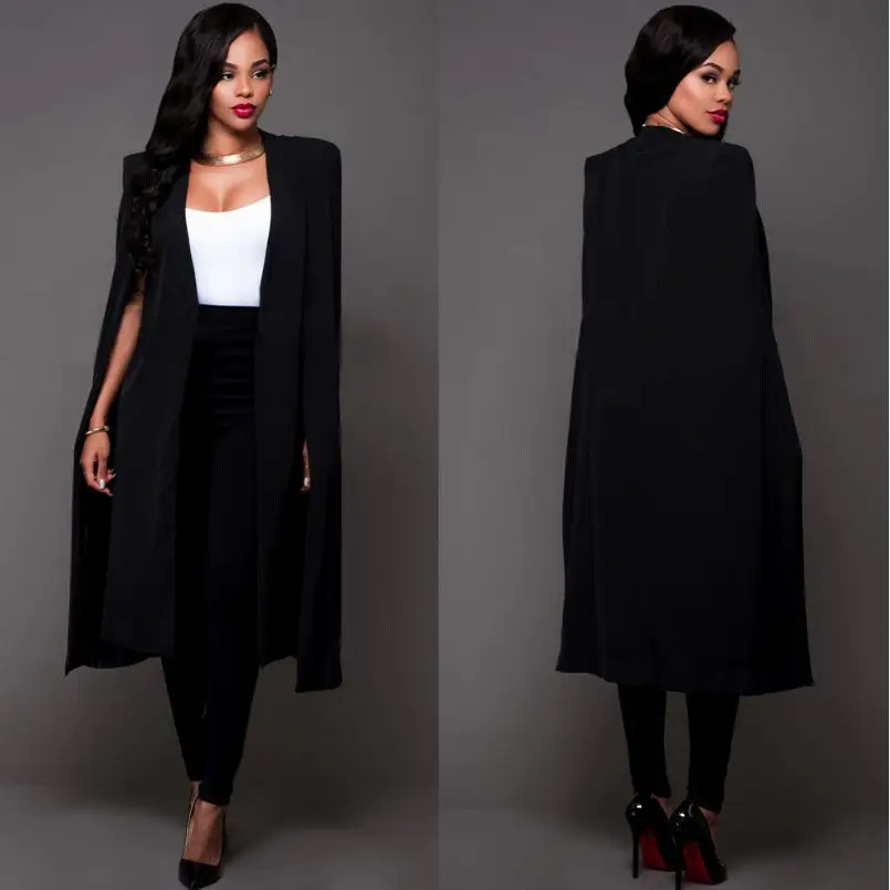 Plus size women’s blazer - Black / 3XL