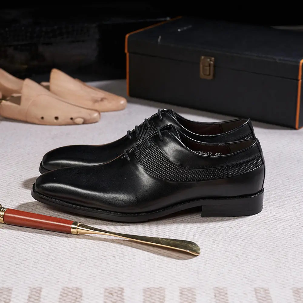 Pointed Toe Business Formal Wear Leather Shoes Beyond Trends Hub
