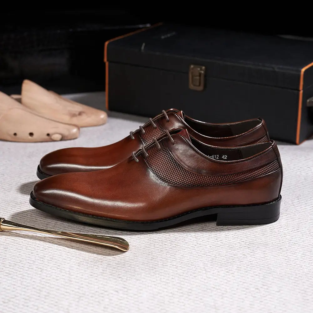 Pointed Toe Business Formal Wear Leather Shoes Beyond Trends Hub