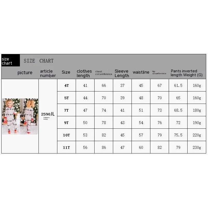 Polyester Black And White Contrast Color Christmas New Parent-Child Women's Casual Suit Beyond Trends Hub
