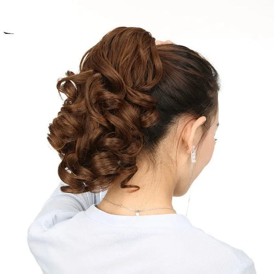 Ponytail Wig Women Short Wig Ponytail Curly Ponytail Short Pear Claw Clip Wig Ponytail - Beyond Trends Hub 