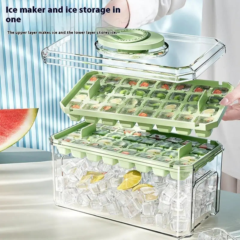 PP Material Ice Mould Quick Demould Ice Cube Tray Creative Party Bar Kitchen Freezer Cooling Drink Ice Box Silicone Molds Kitchen Gadgets Beyond Trends Hub