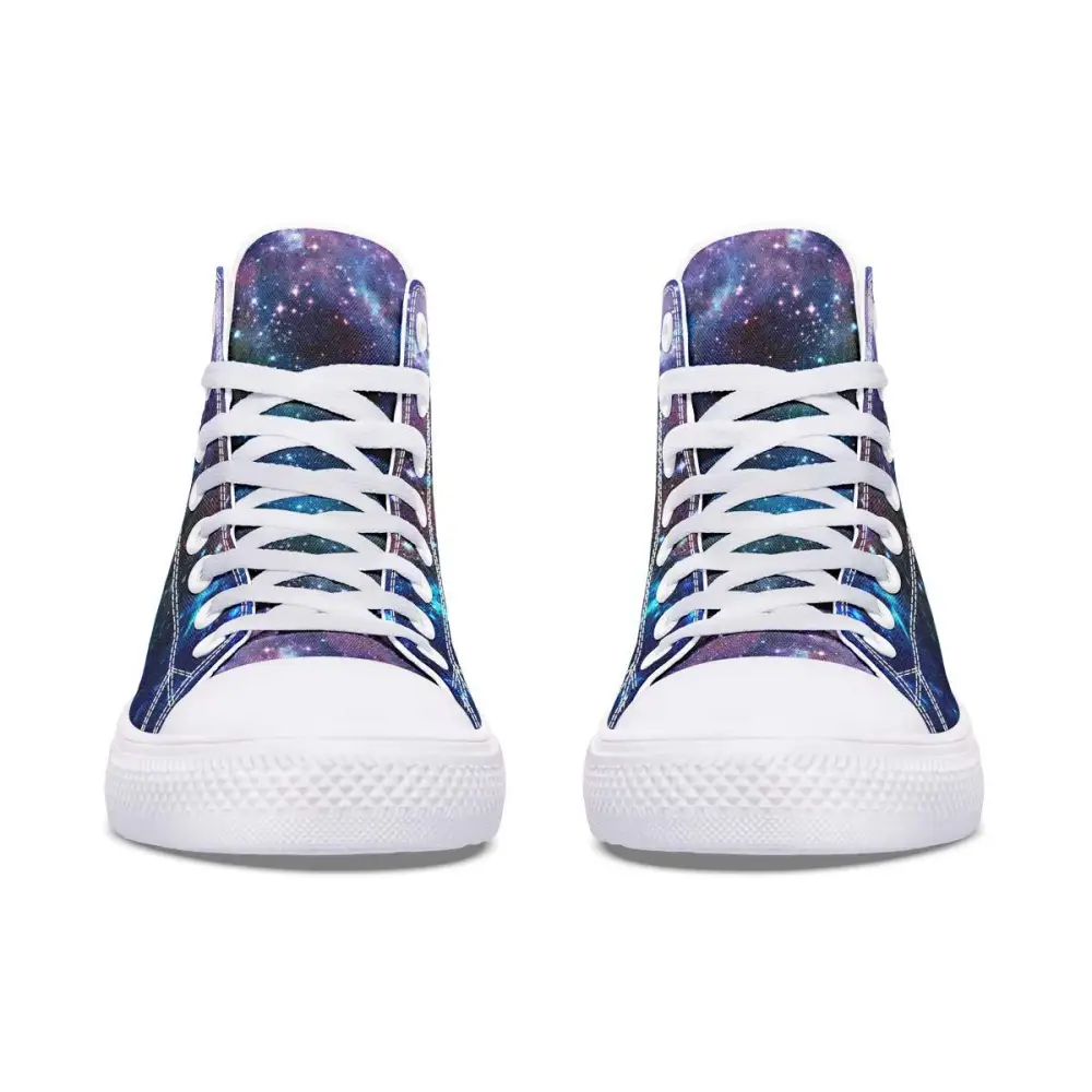 Printed Couple High-top Canvas Shoes