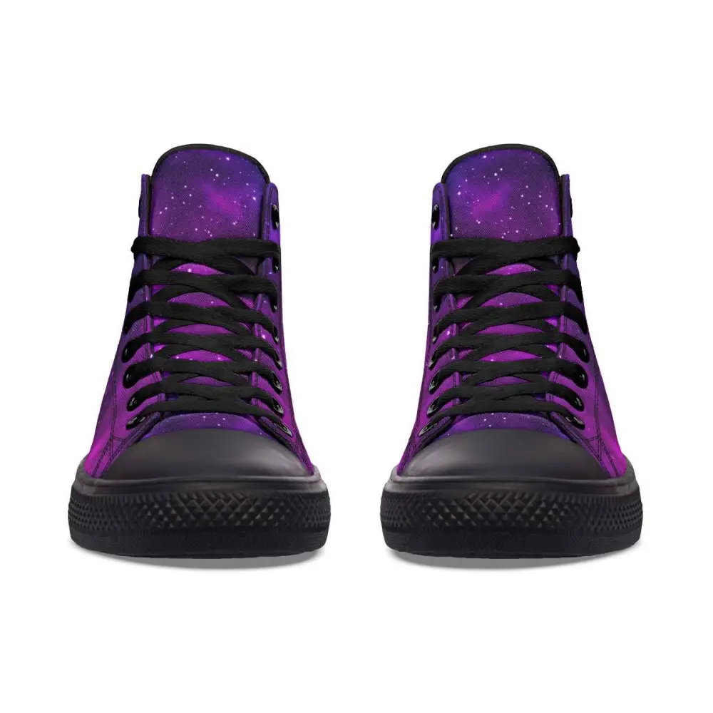 Printed Couple High-top Canvas Shoes