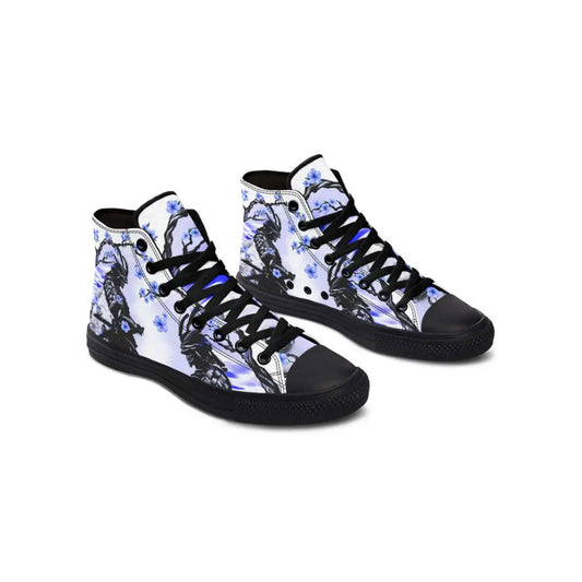 Printed Couple High-top Canvas Shoes