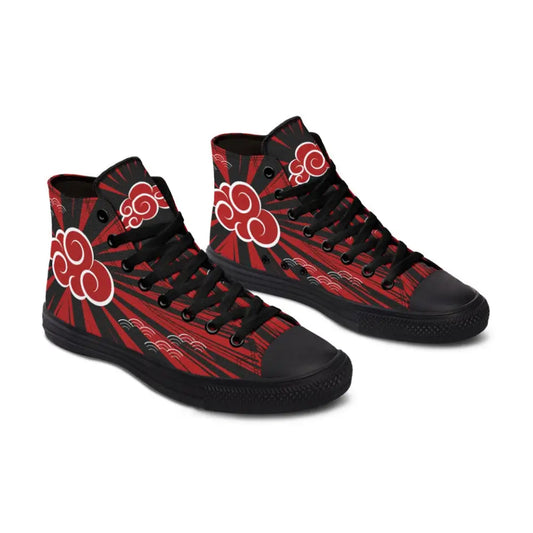 Printed Couple High-top Canvas Shoes