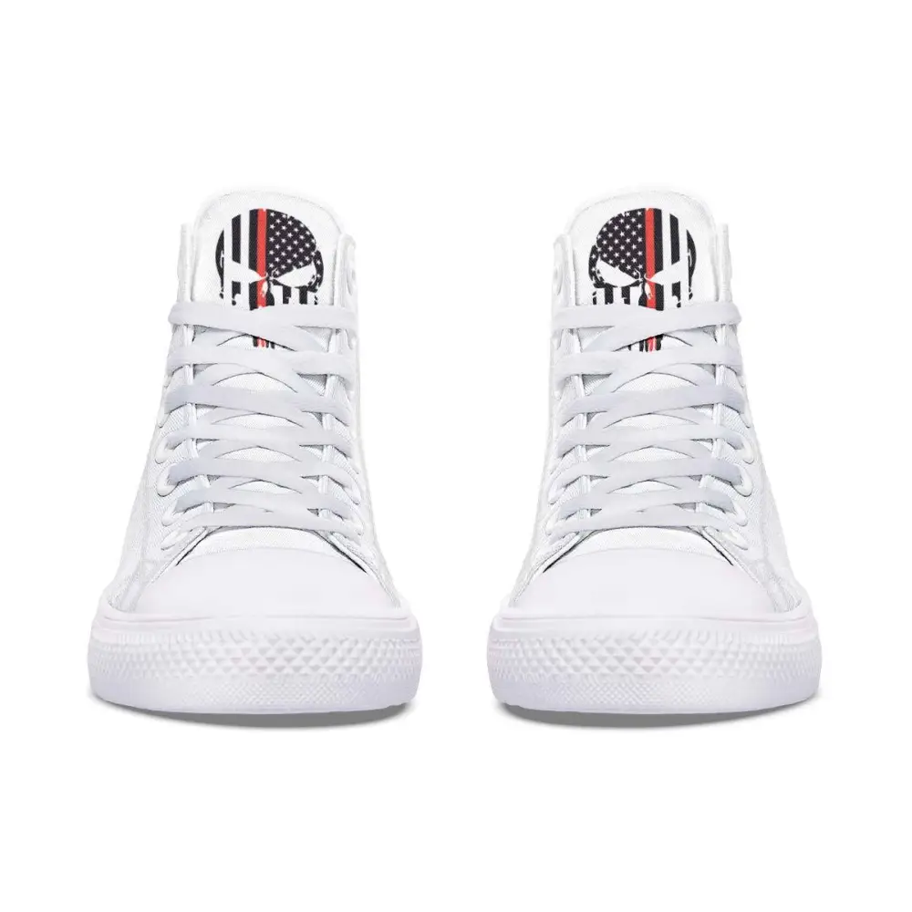 Printed Couple High-top Canvas Shoes