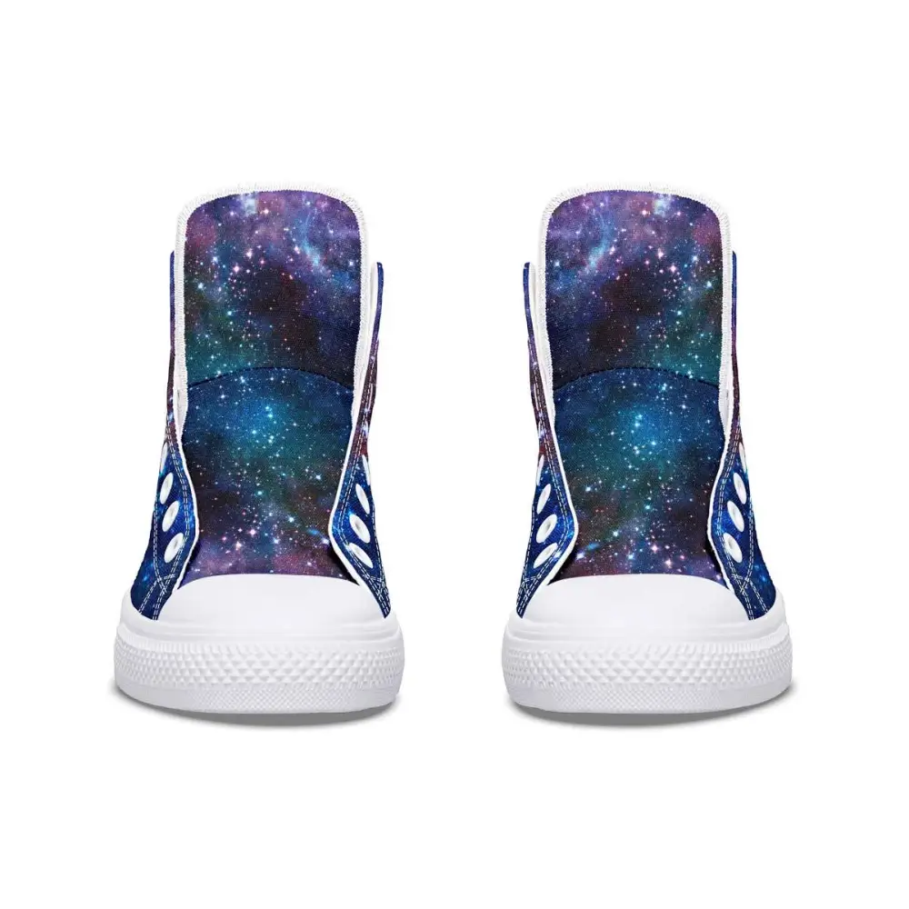 Printed Couple High-top Canvas Shoes