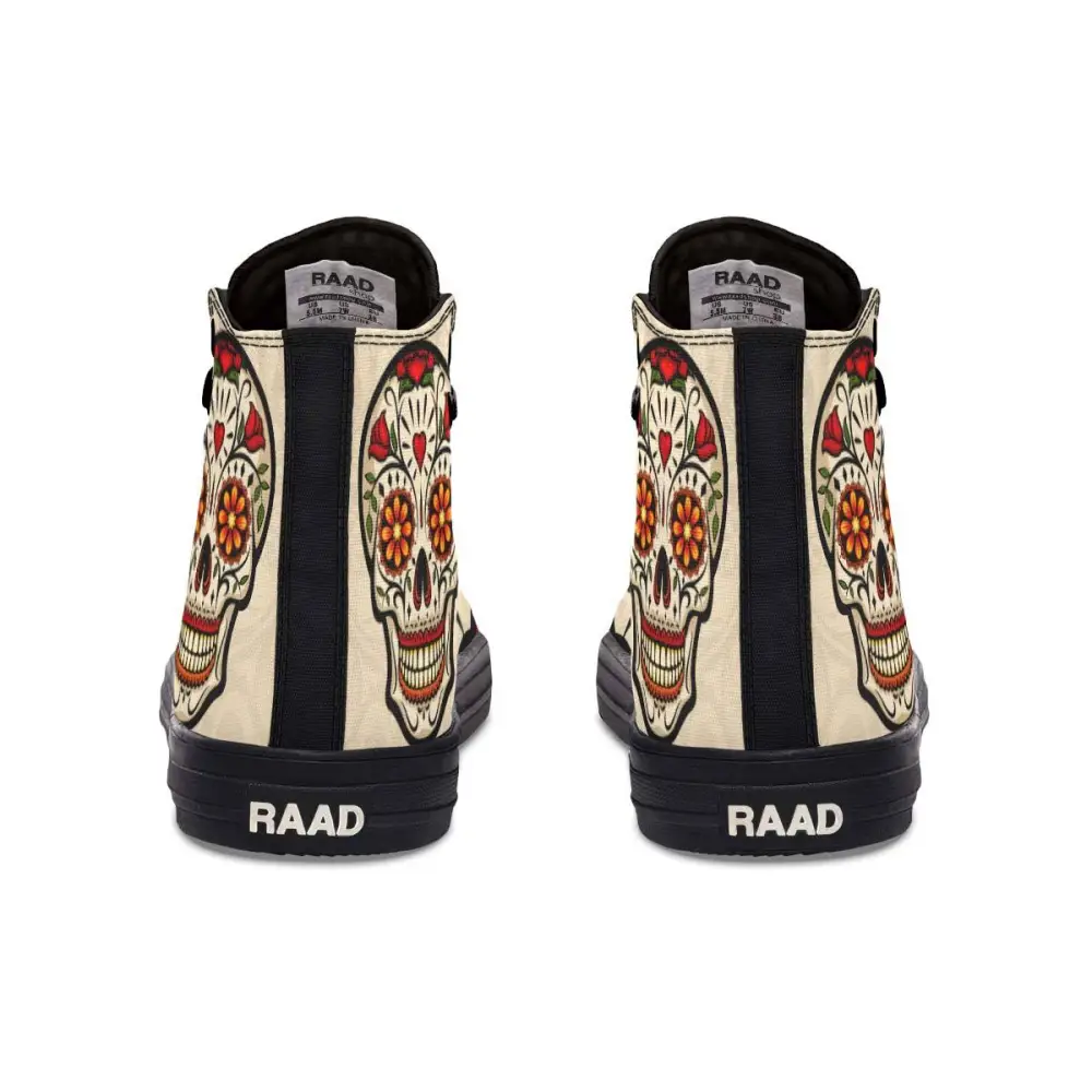 Printed Couple High Top Canvas Shoes