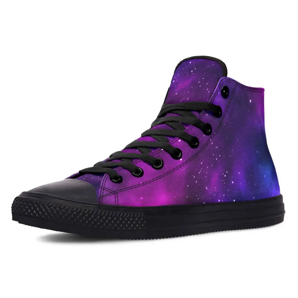 Printed Couple High-top Canvas Shoes