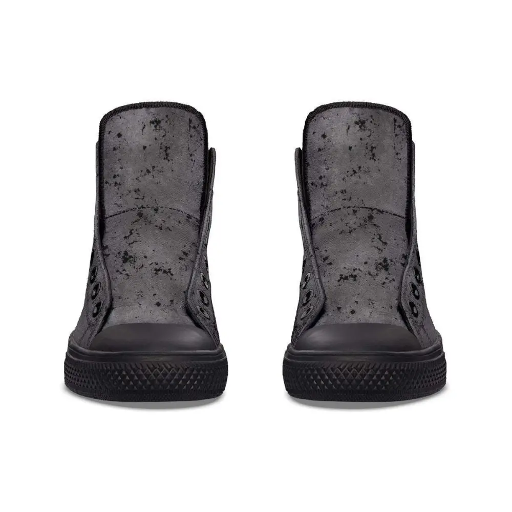 Printed Couple High-top Canvas Shoes