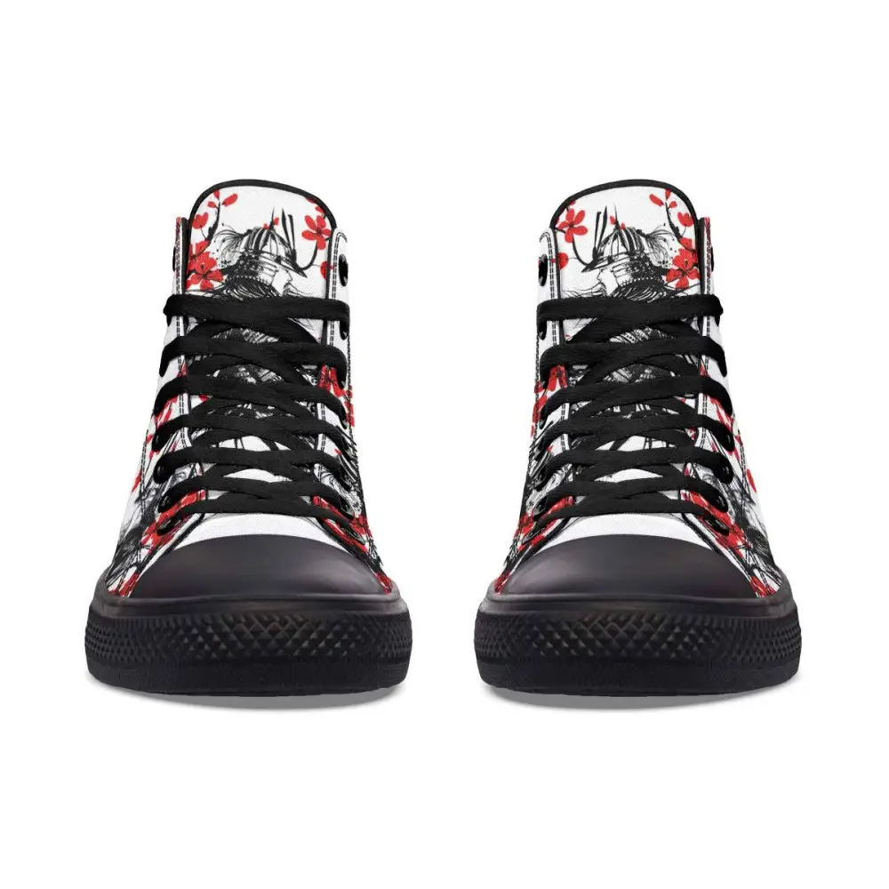Printed Couple High-top Canvas Shoes