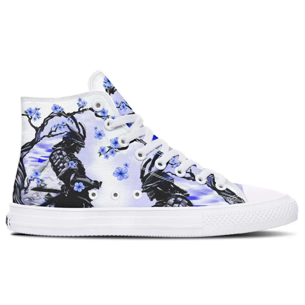 Printed Couple High-top Canvas Shoes