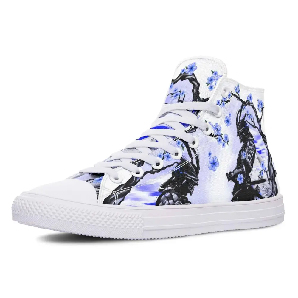 Printed Couple High-top Canvas Shoes