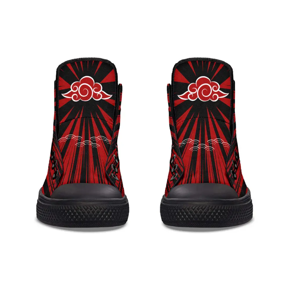 Printed Couple High-top Canvas Shoes