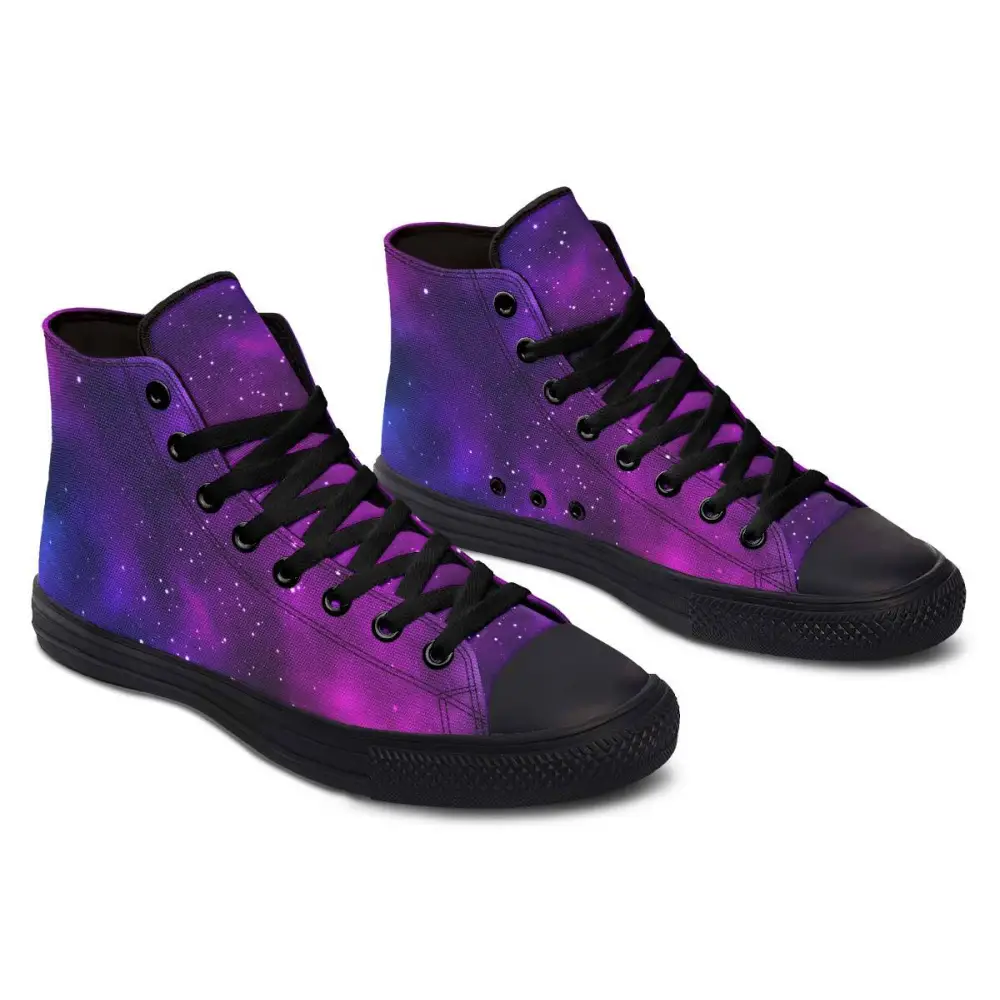 Printed Couple High-top Canvas Shoes