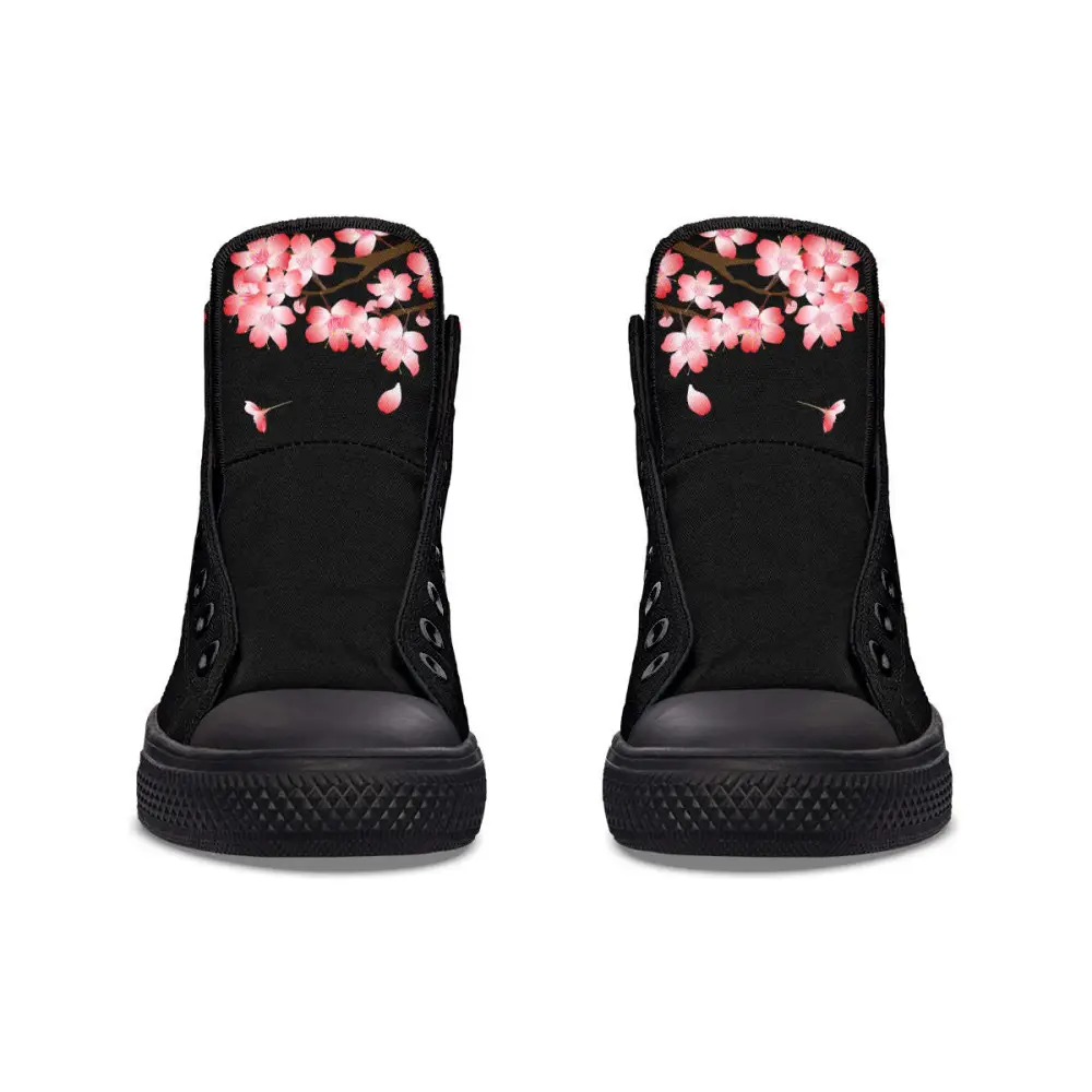Printed Couple High-top Canvas Shoes