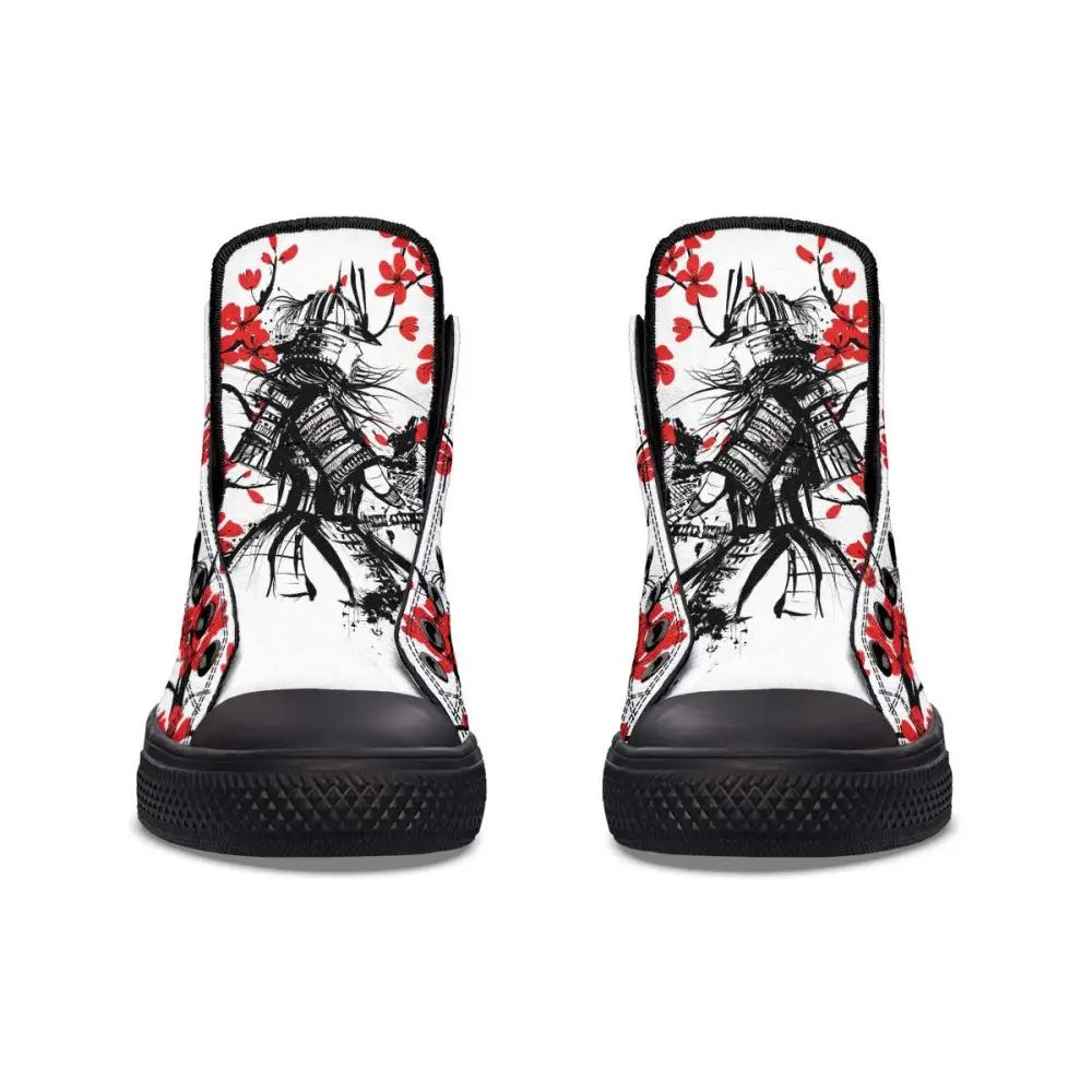 Printed Couple High-top Canvas Shoes
