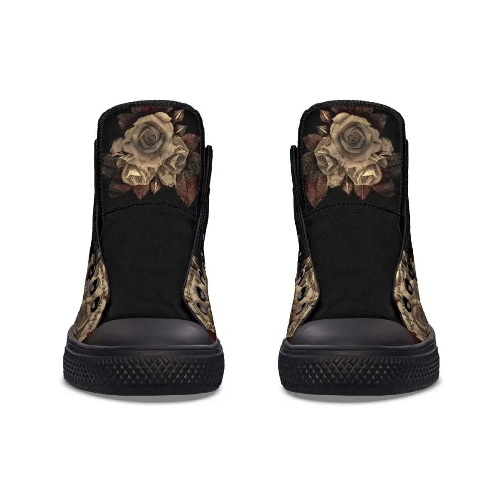 Printed Couple High-top Canvas Shoes