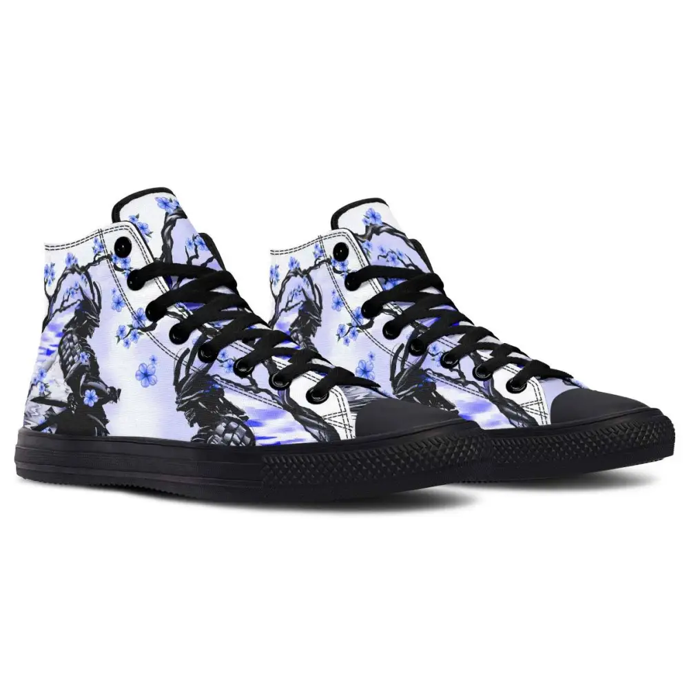 Printed Couple High-top Canvas Shoes