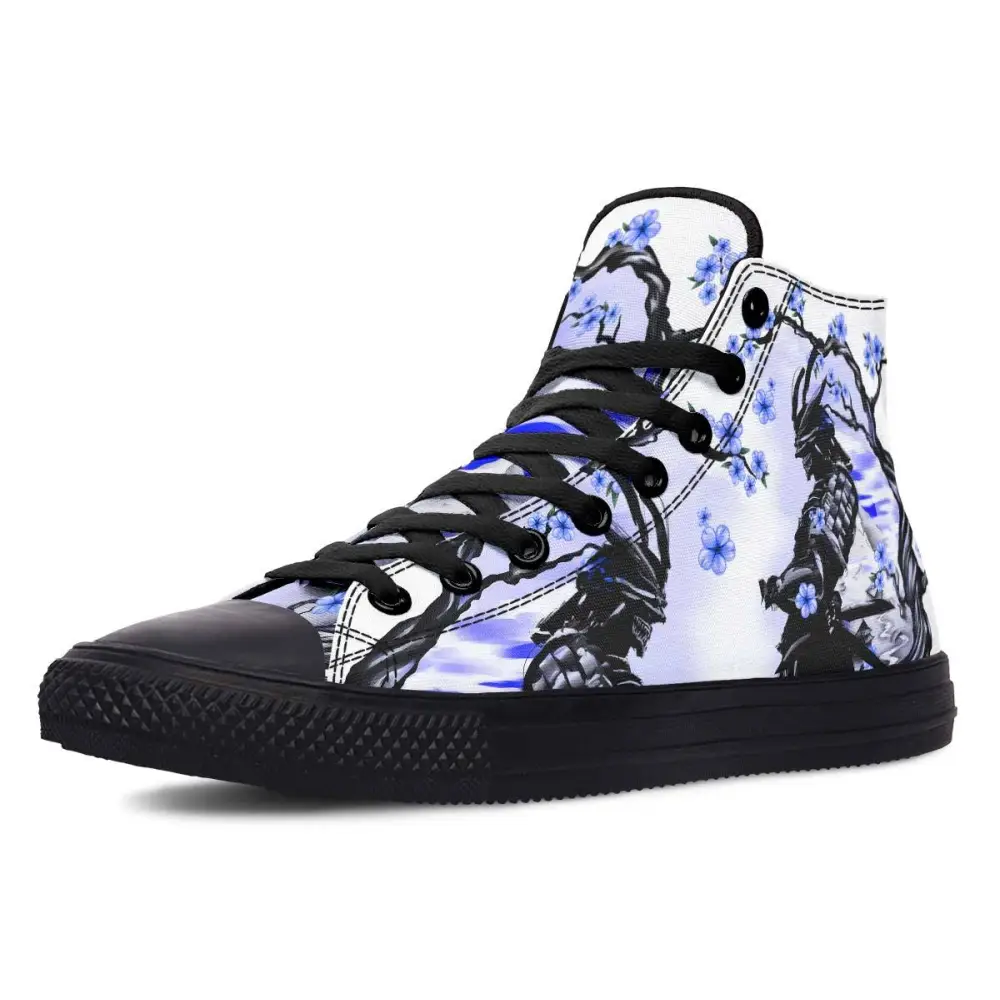 Printed Couple High-top Canvas Shoes