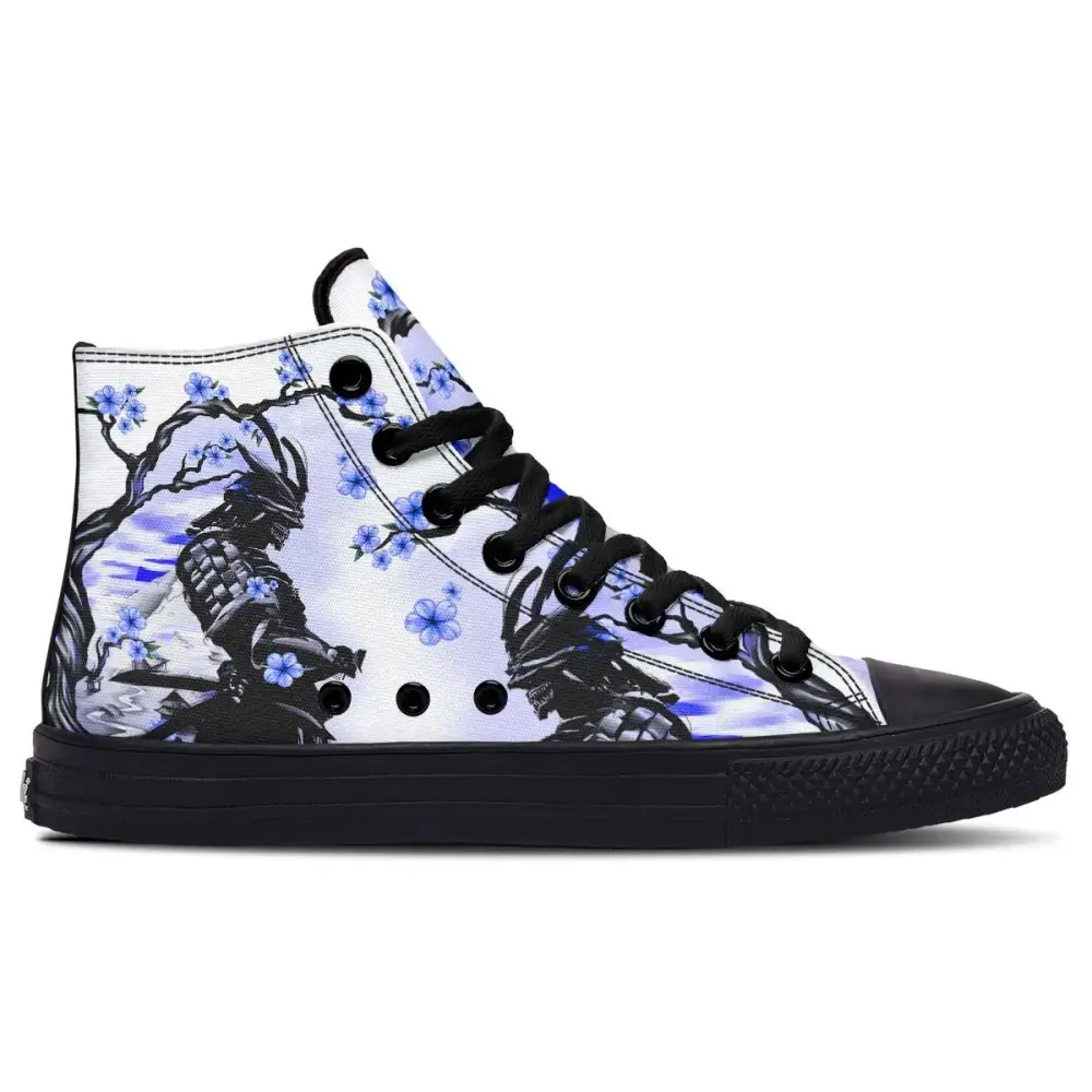 Printed Couple High-top Canvas Shoes